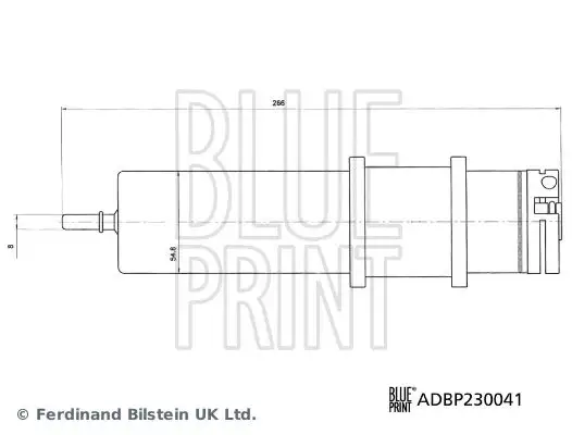BLUE PRINT Kraftstofffilter IBLTADBP230041
