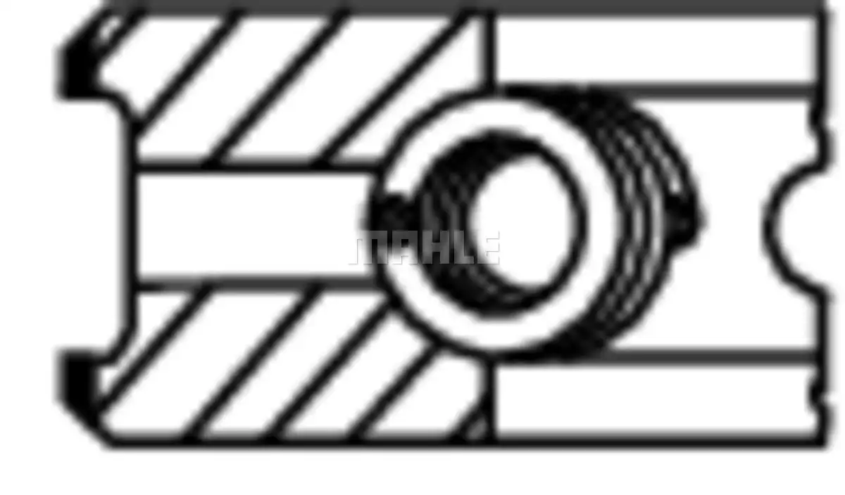MAHLE Kolbenringsatz IMAE08320N0