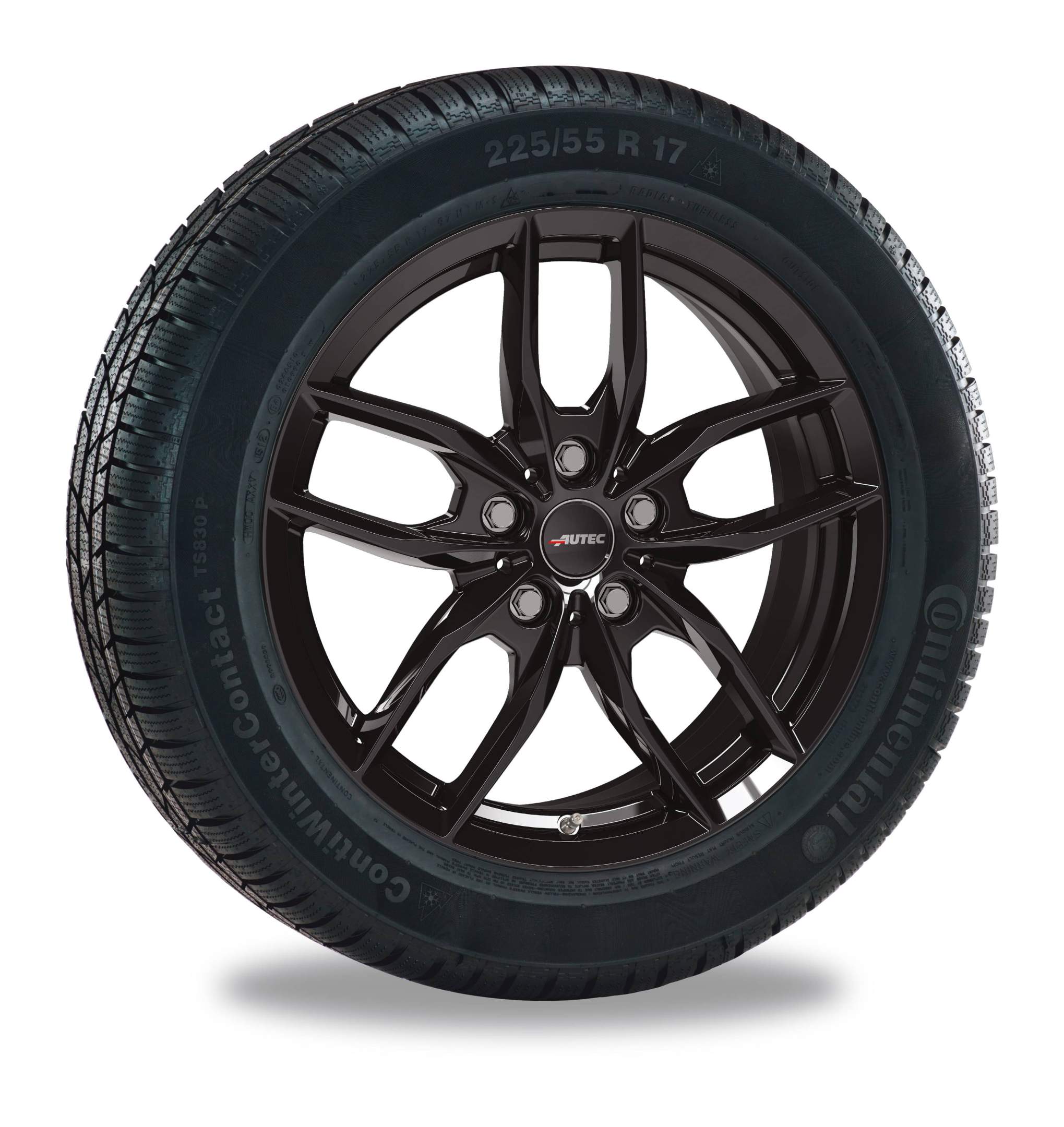 AUTEC Winterkompletträder Bavaris 18/18 R18 schwarz RDKS Hankook BMW 2er U06
