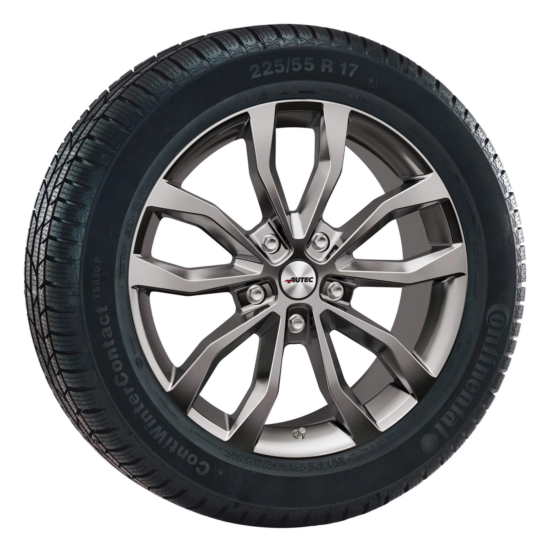 AUTEC Allwetterkompletträder Uteca 20/20 R20 titansilber RDKS Hankook BMW X5 G05 X6 G06