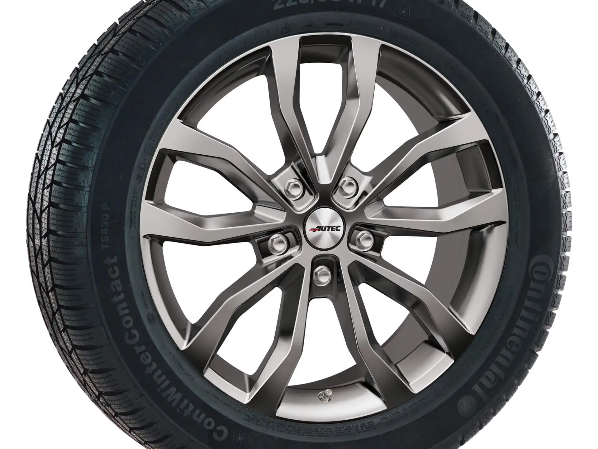 AUTEC Allwetterkompletträder Uteca 20/20 R20 titansilber RDKS Hankook BMW X5, X6 G06