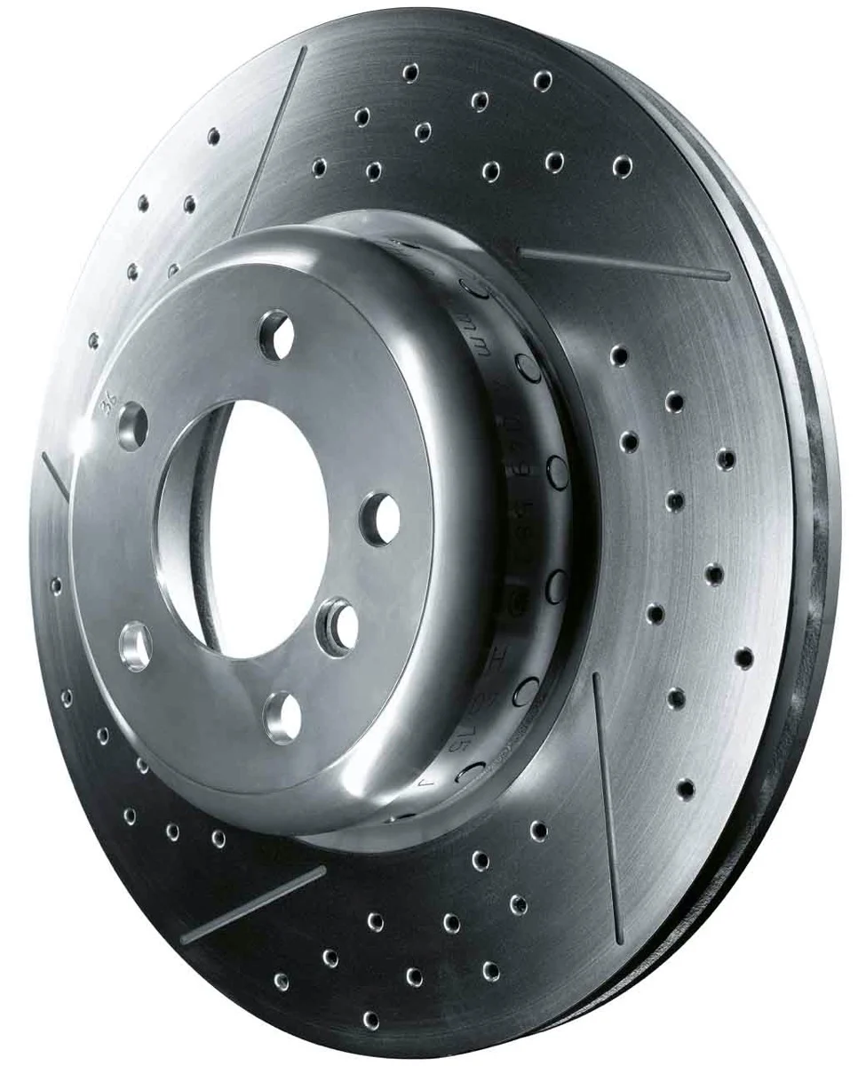 BMW M Performance 17 Zoll Leichtbau Sportbremsscheibe Vorderachse angelocht und genutet 1er F20 F21 2er F22 F23 3er F30 F31 F34GT 4er F32 F33 F36
