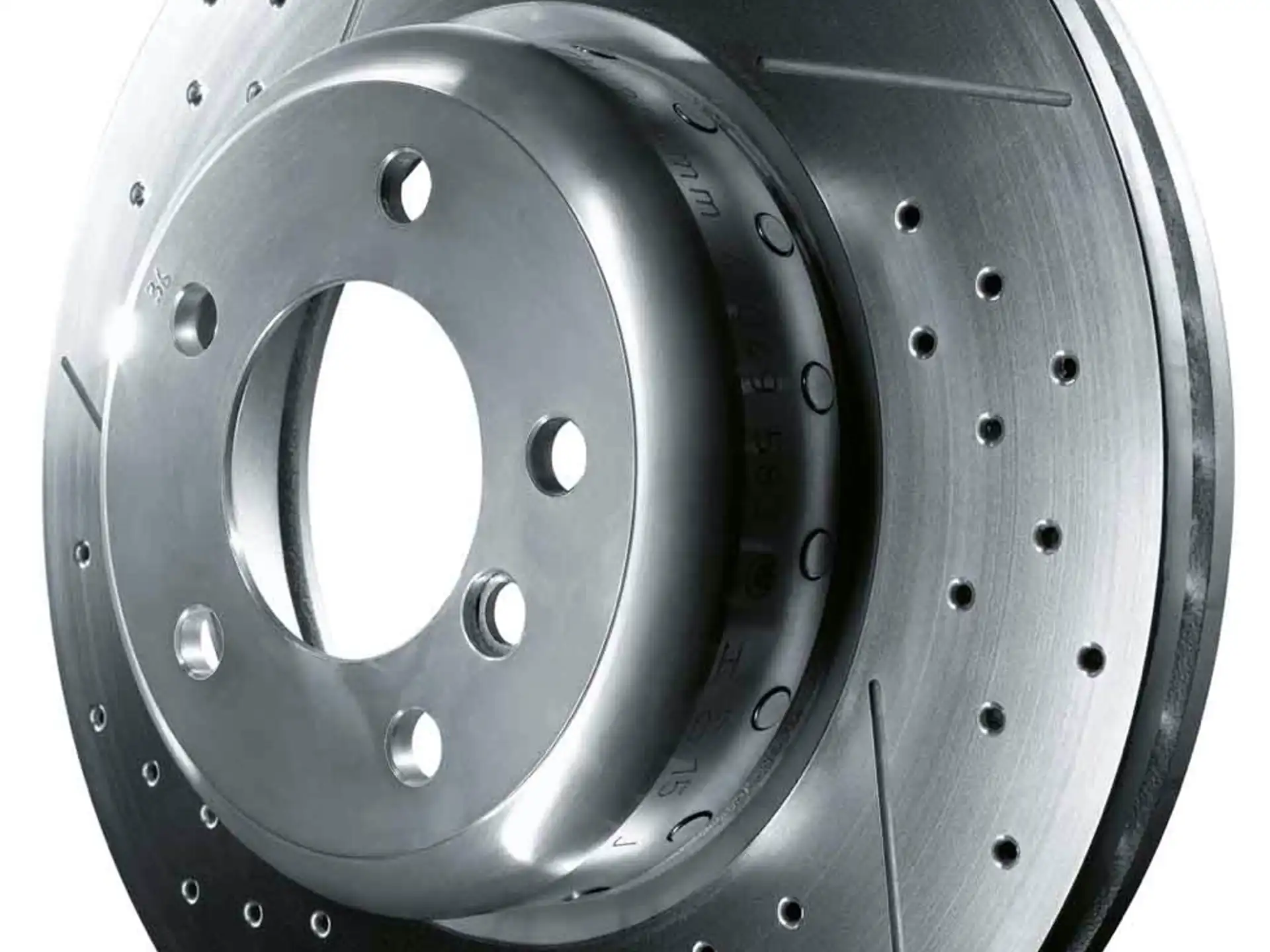 BMW M Performance 17 Zoll Leichtbau Sportbremsscheibe Vorderachse angelocht und genutet 1er F20 F21 2er F22 F23 3er F30 F31 F34GT 4er F32 F33 F36
