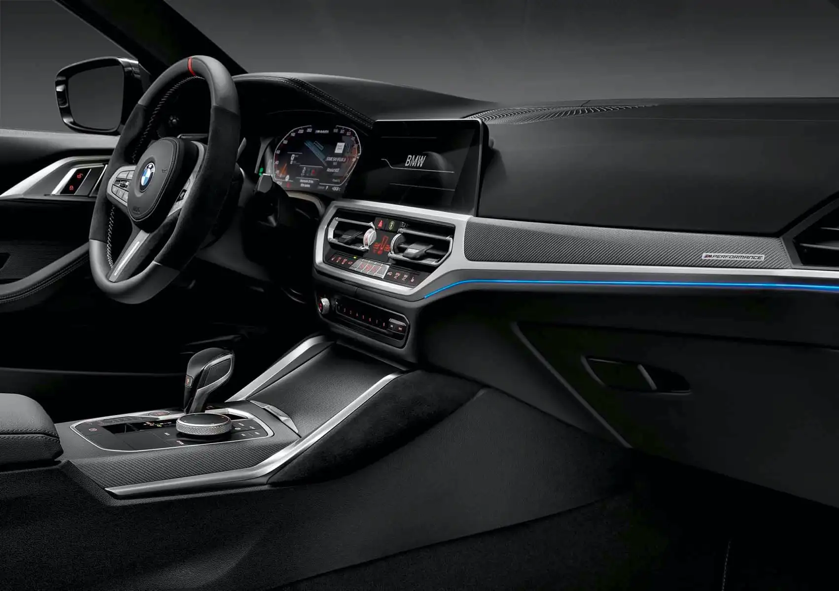 BMW M Performance carbon/Alcantara interieurlijsten · G2x / G8x