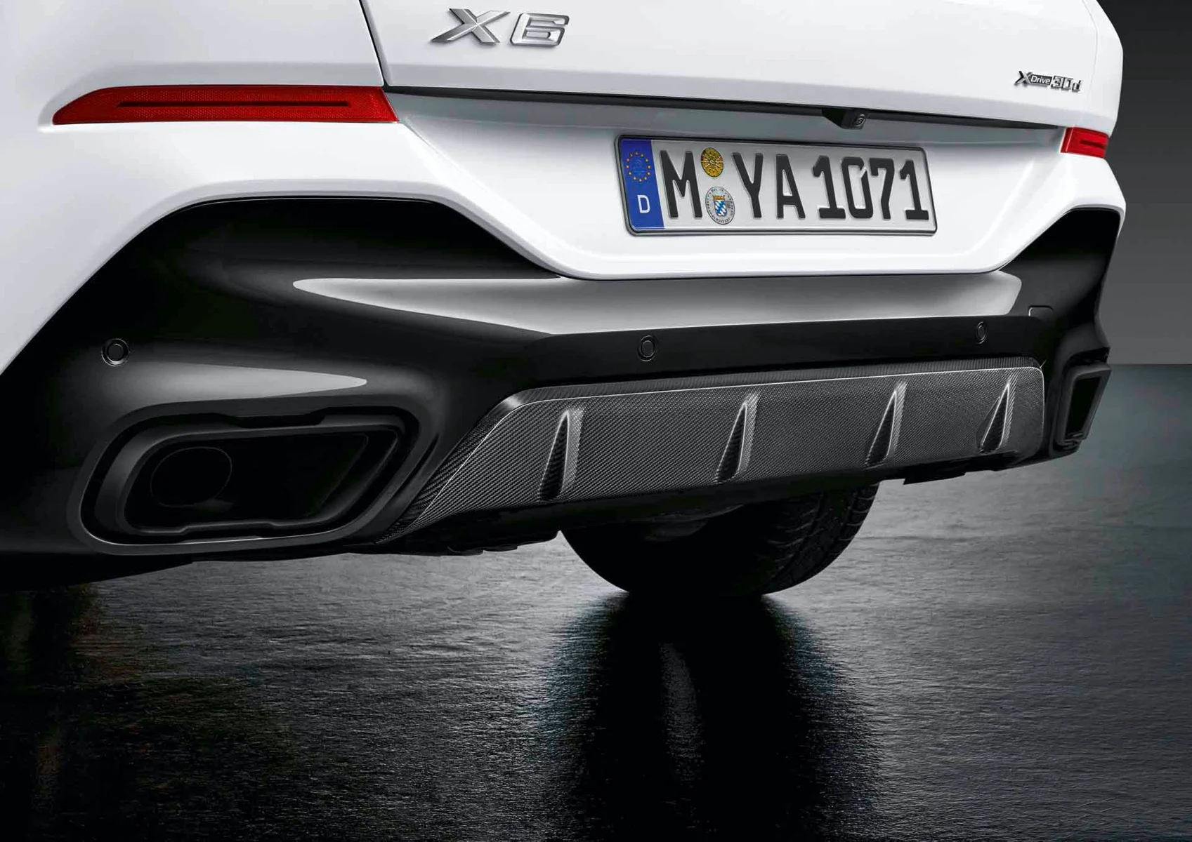 BMW M Performance Heckdiffusor Carbon X5 F95 X6 F96
