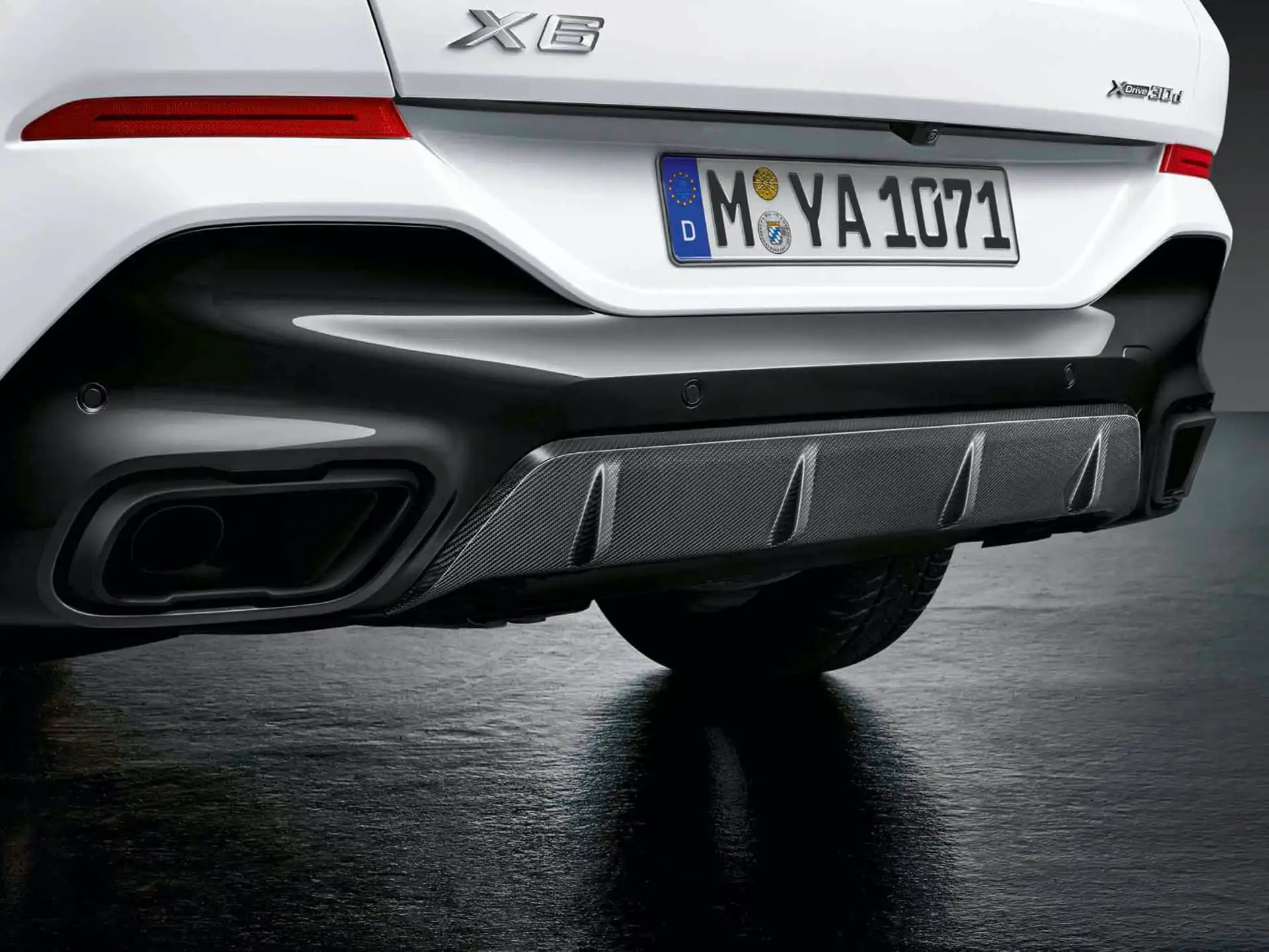 BMW M Performance Heckdiffusor Carbon X5 F95 X6 F96