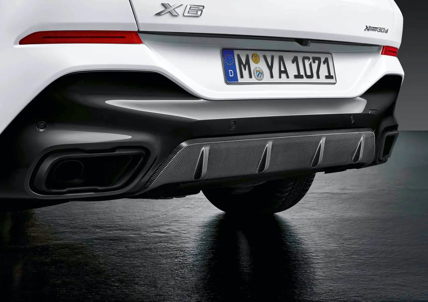 BMW M Performance Heckdiffusor Carbon X5 F95 X6 F96