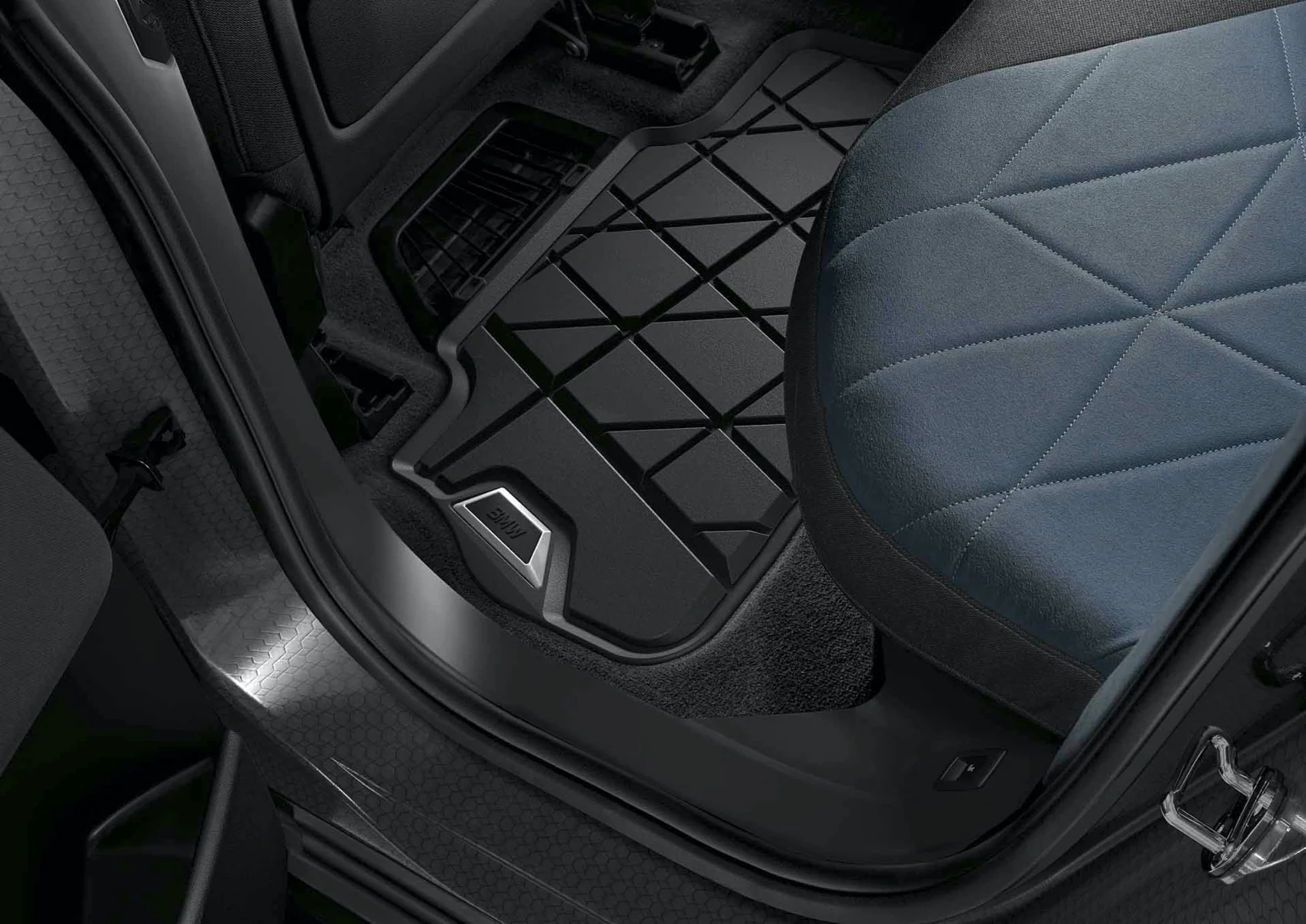 BMW Allwettermatten Fußmatten hinten IX I20