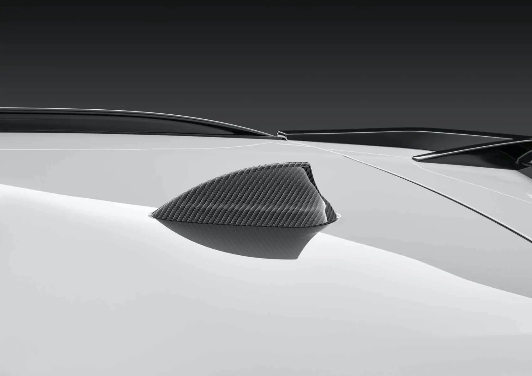 BMW M Performance Antennenabdeckung Aramid 2er F22 F44 M2 F87 3er