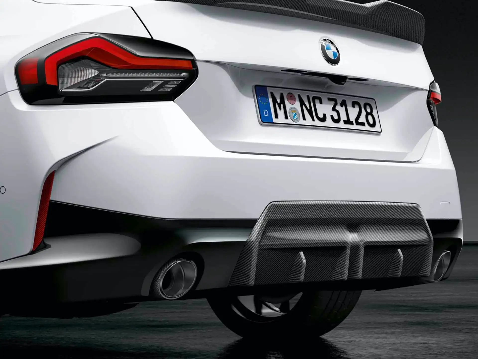 BMW M Performance Heckdiffusor Carbon 2er G42