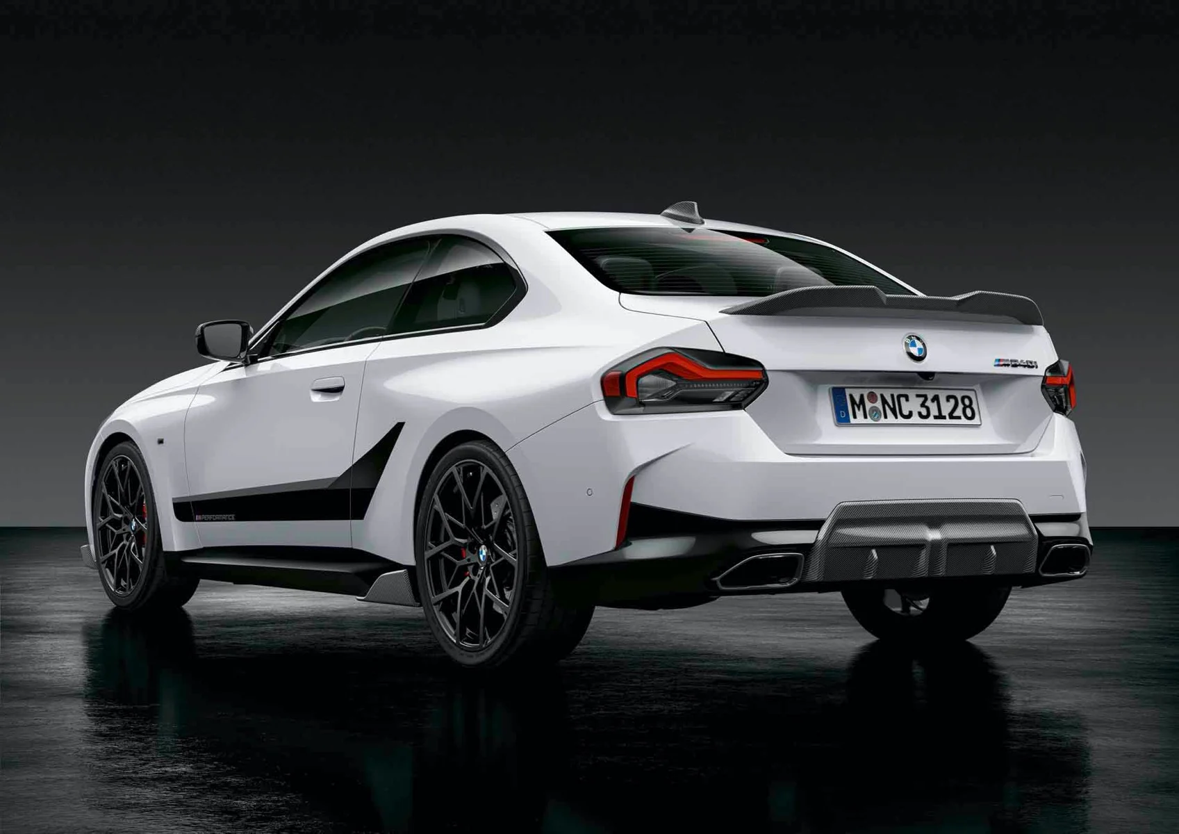 BMW M Performance Schwelleraufsatz Carbon rechts 2er G42