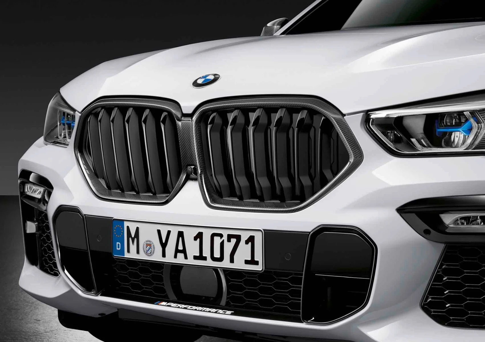 BMW M Performance Frontziergitter Carbon X6 G06