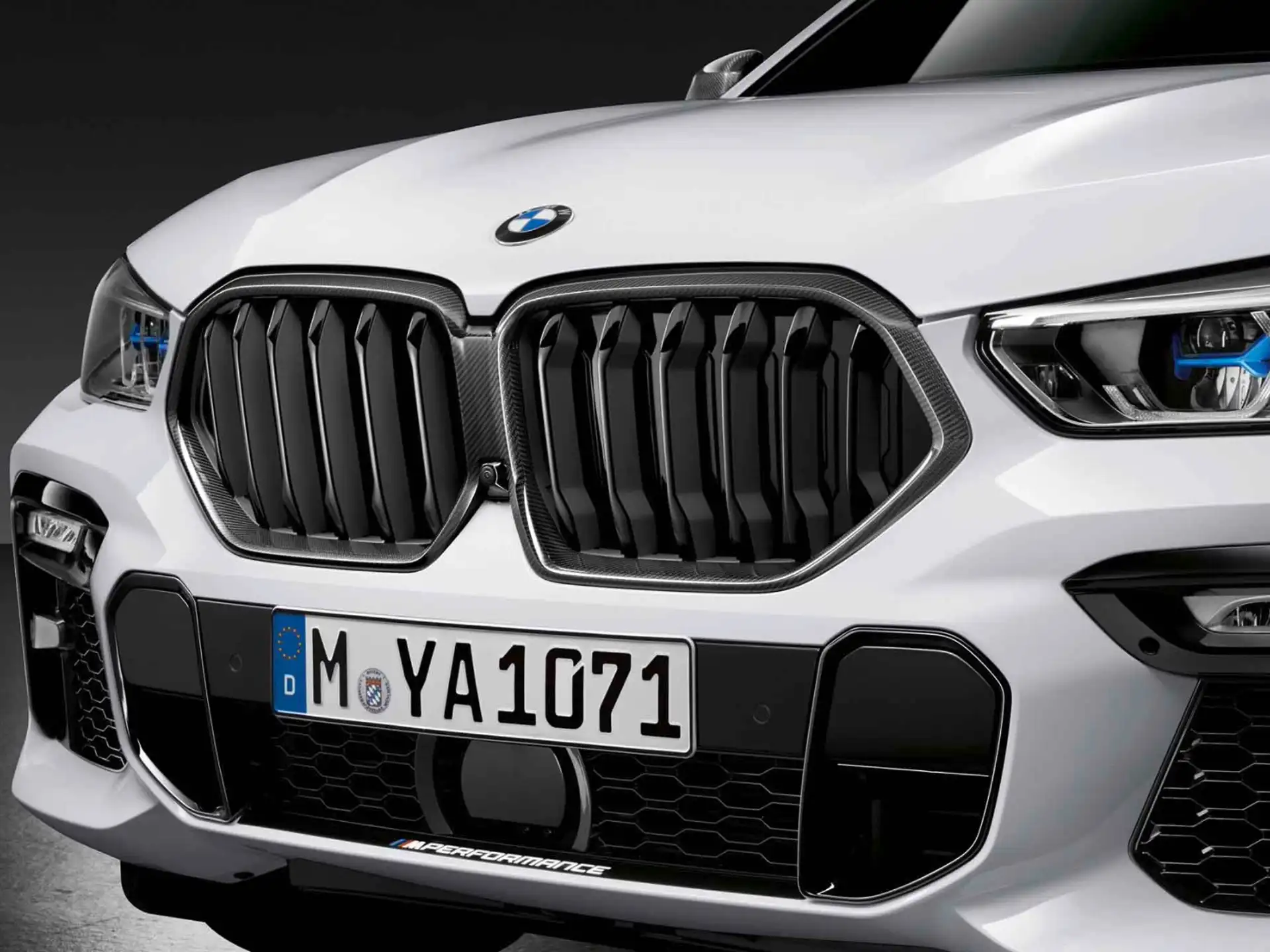 BMW M Performance Frontziergitter Carbon X6 G06
