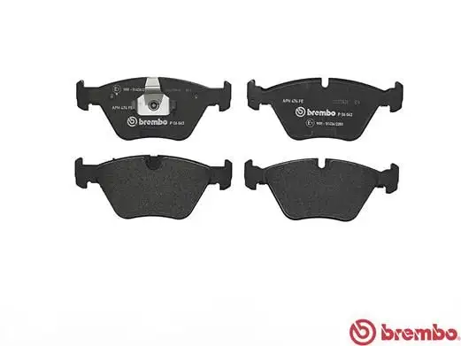 BREMBO Bremsbelagsatz, Scheibenbremse IBROP06043
