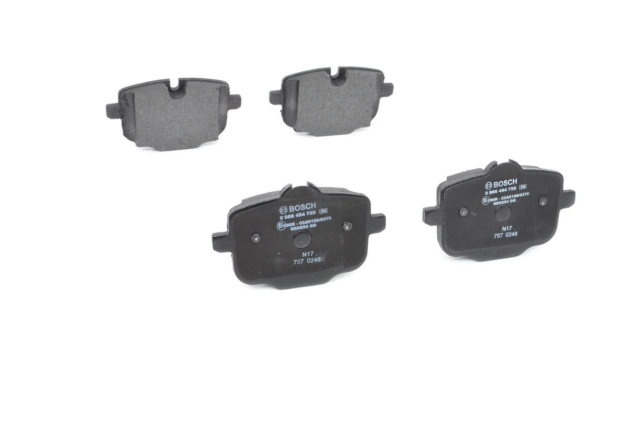 BOSCH Bremsbelagsatz, Scheibenbremse IBOH0986494759