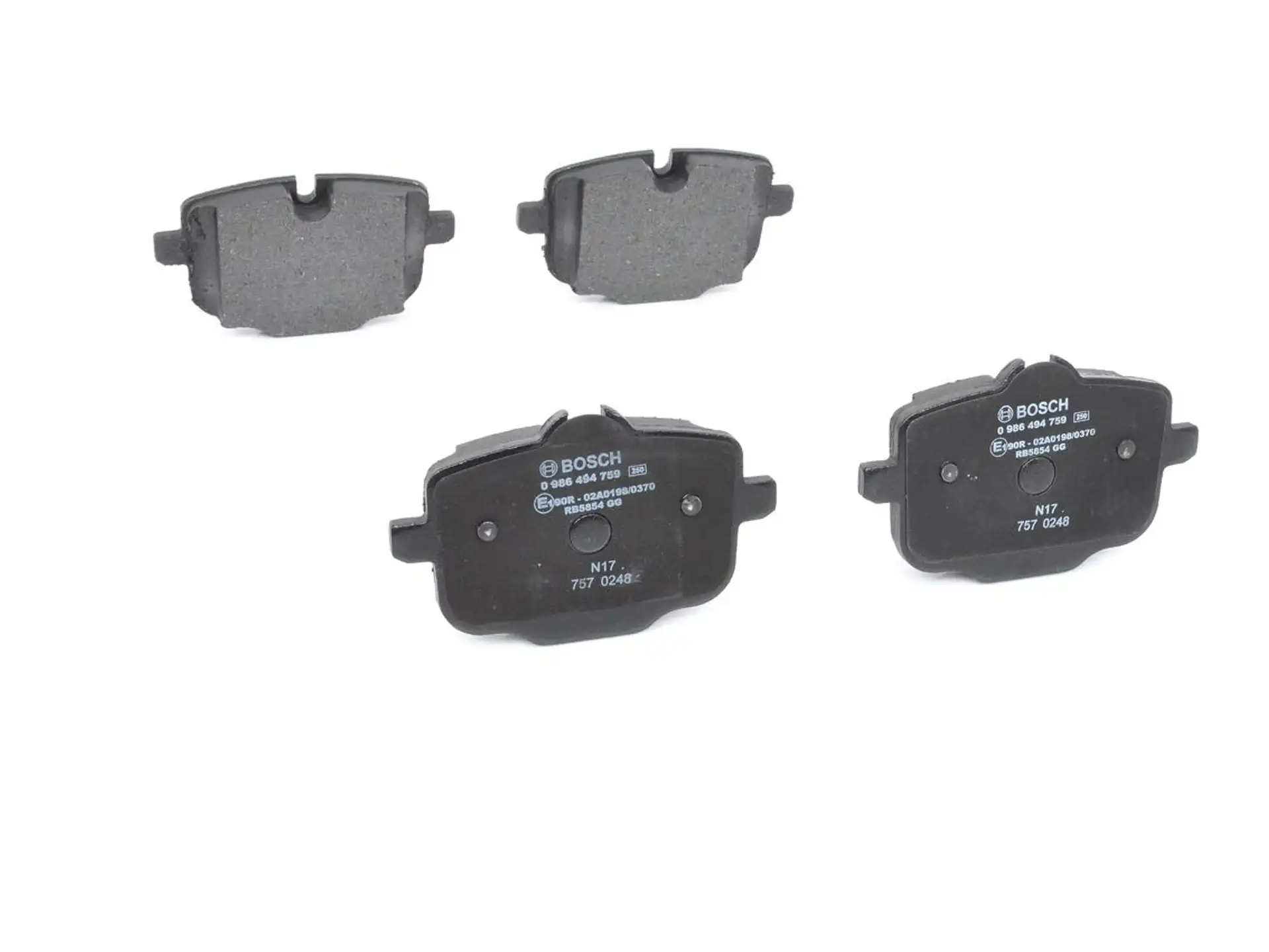 BOSCH Bremsbelagsatz, Scheibenbremse IBOH0986494759