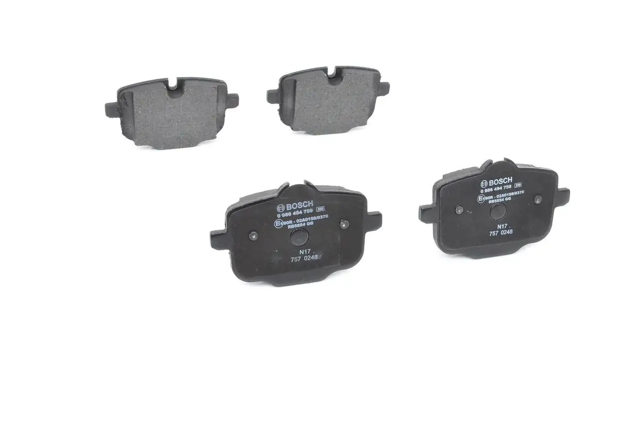 BOSCH Bremsbelagsatz, Scheibenbremse IBOH0986494759