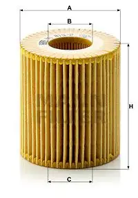 MANN-FILTER Ölfilter IMARHU8152x