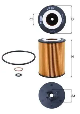 KNECHT Ölfilter IKNTOX367D
