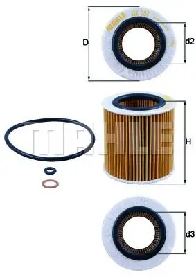 KNECHT Ölfilter IKNTOX387D