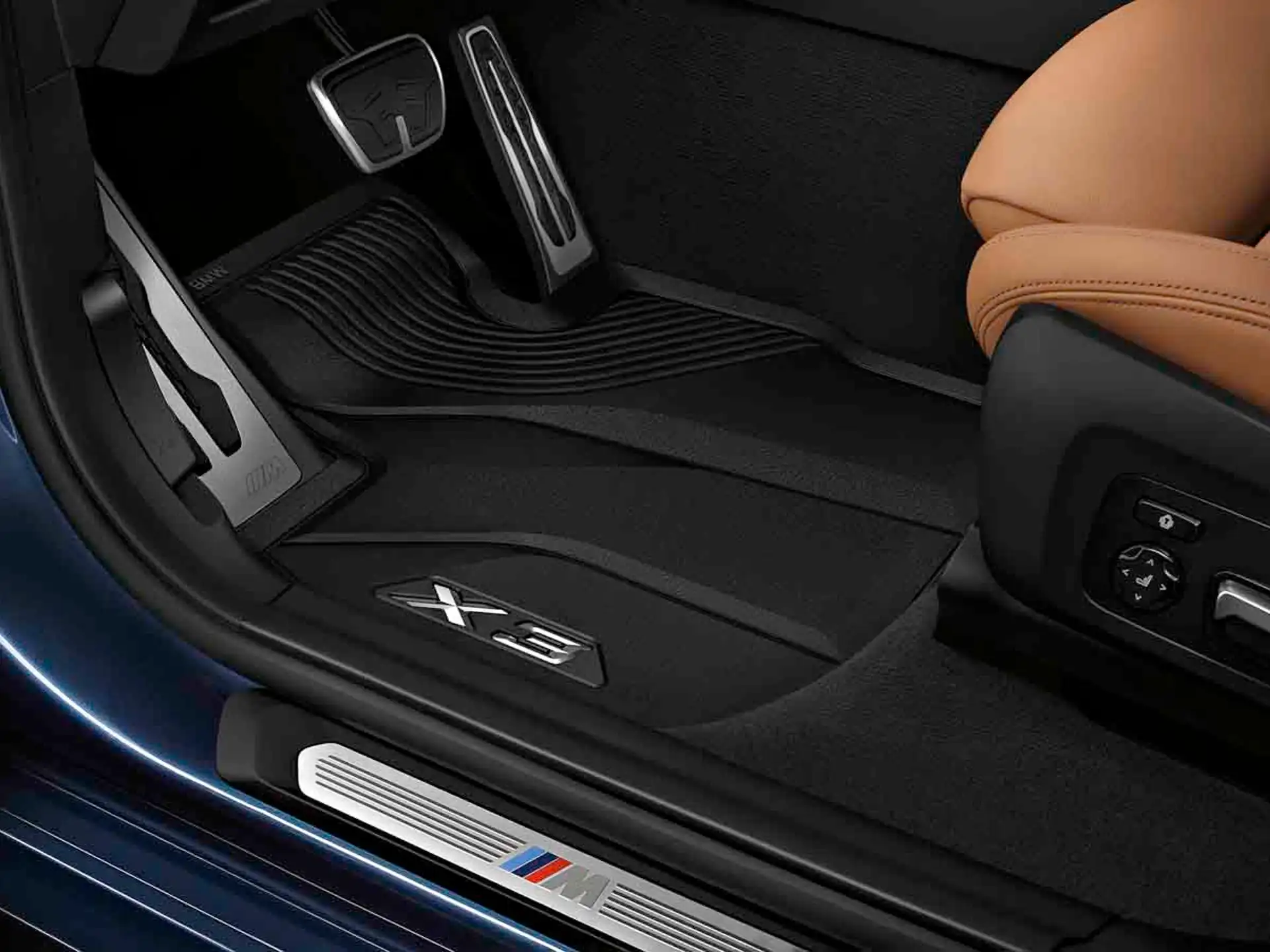 BMW Gummimatten - Allwetter Satz hinten X3 G01 X3M F97 iX3 G08