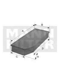 MANN-FILTER Luftfilter IMARC27045