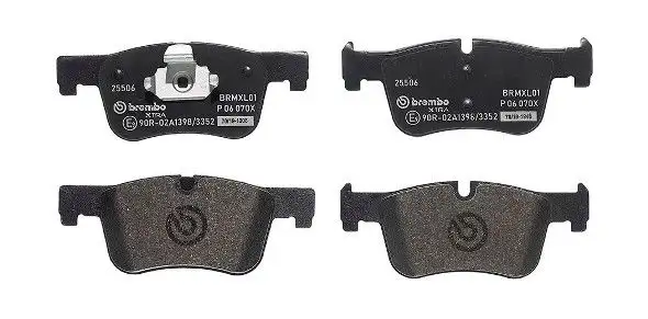 BREMBO Bremsbelagsatz, Scheibenbremse IBROP06070X