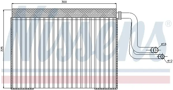 NISSENS Verdampfer, Klimaanlage 5707286251366