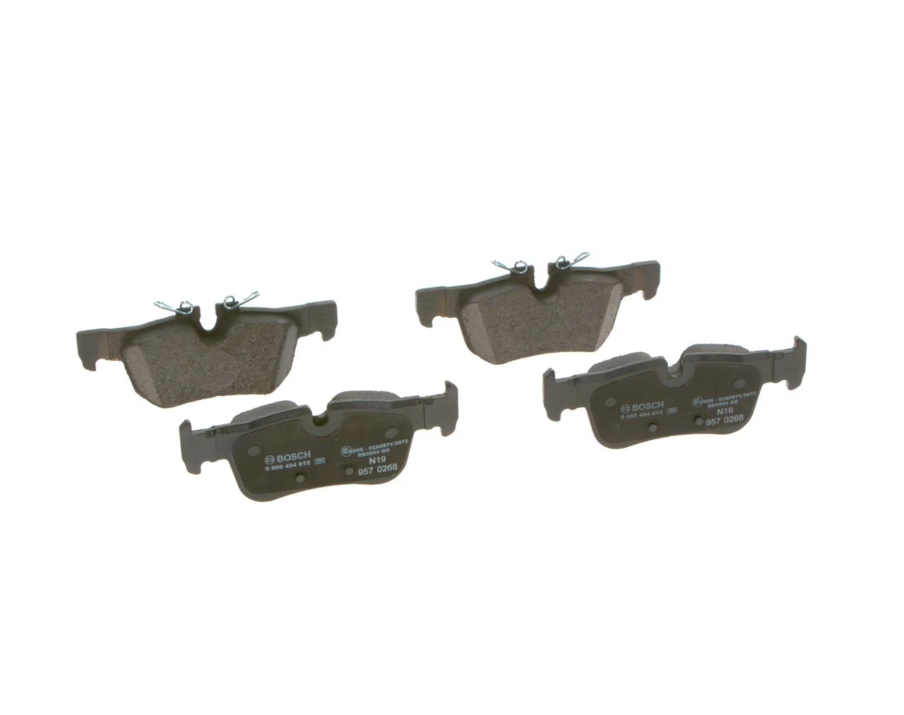 BOSCH Bremsbelagsatz, Scheibenbremse IBOH0986494812