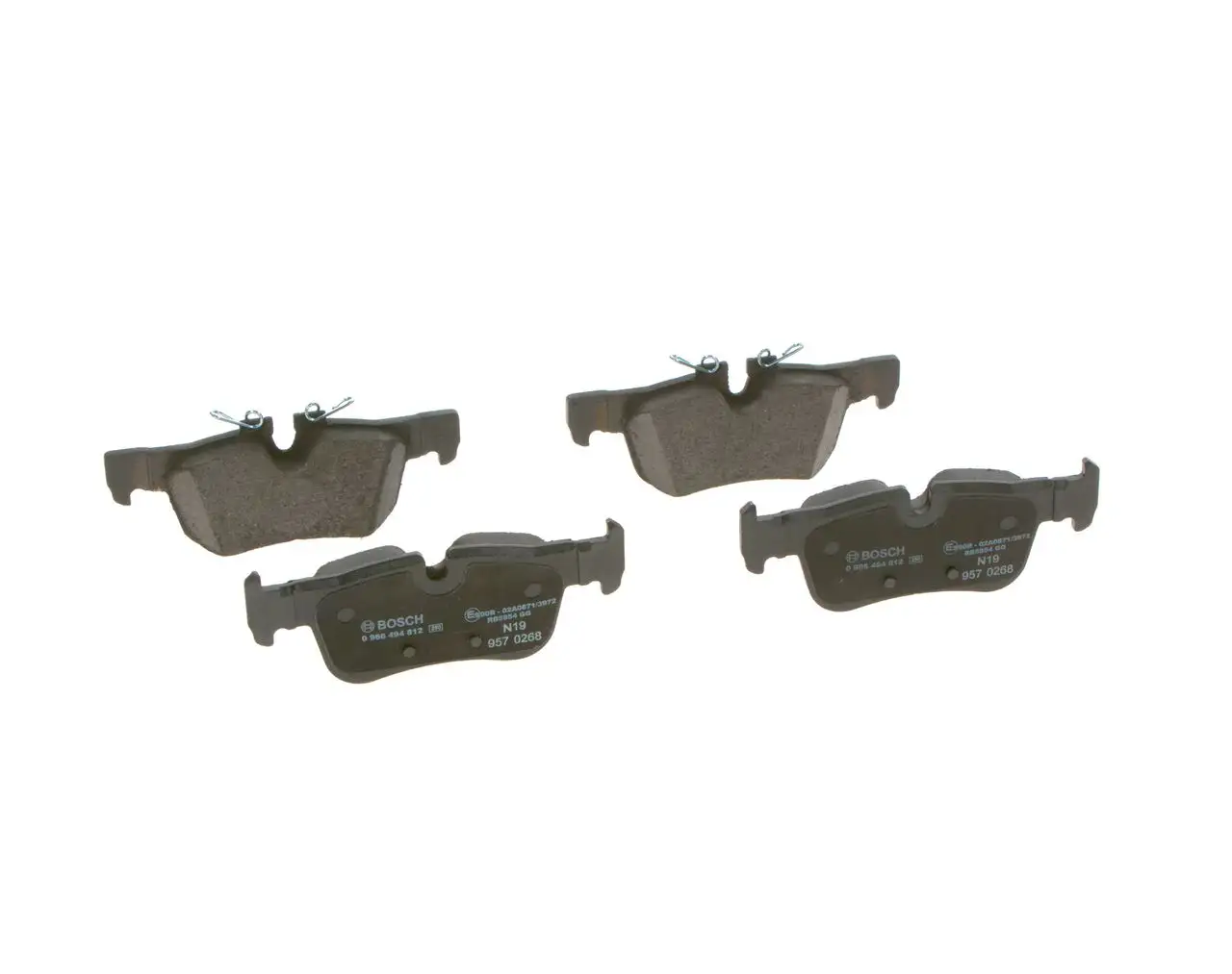 BOSCH Bremsbelagsatz, Scheibenbremse IBOH0986494812