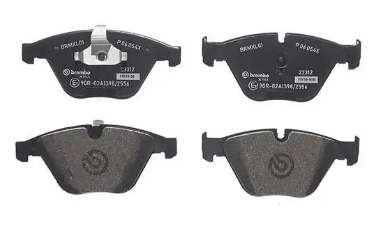 BREMBO Bremsbelagsatz, Scheibenbremse IBROP06054X