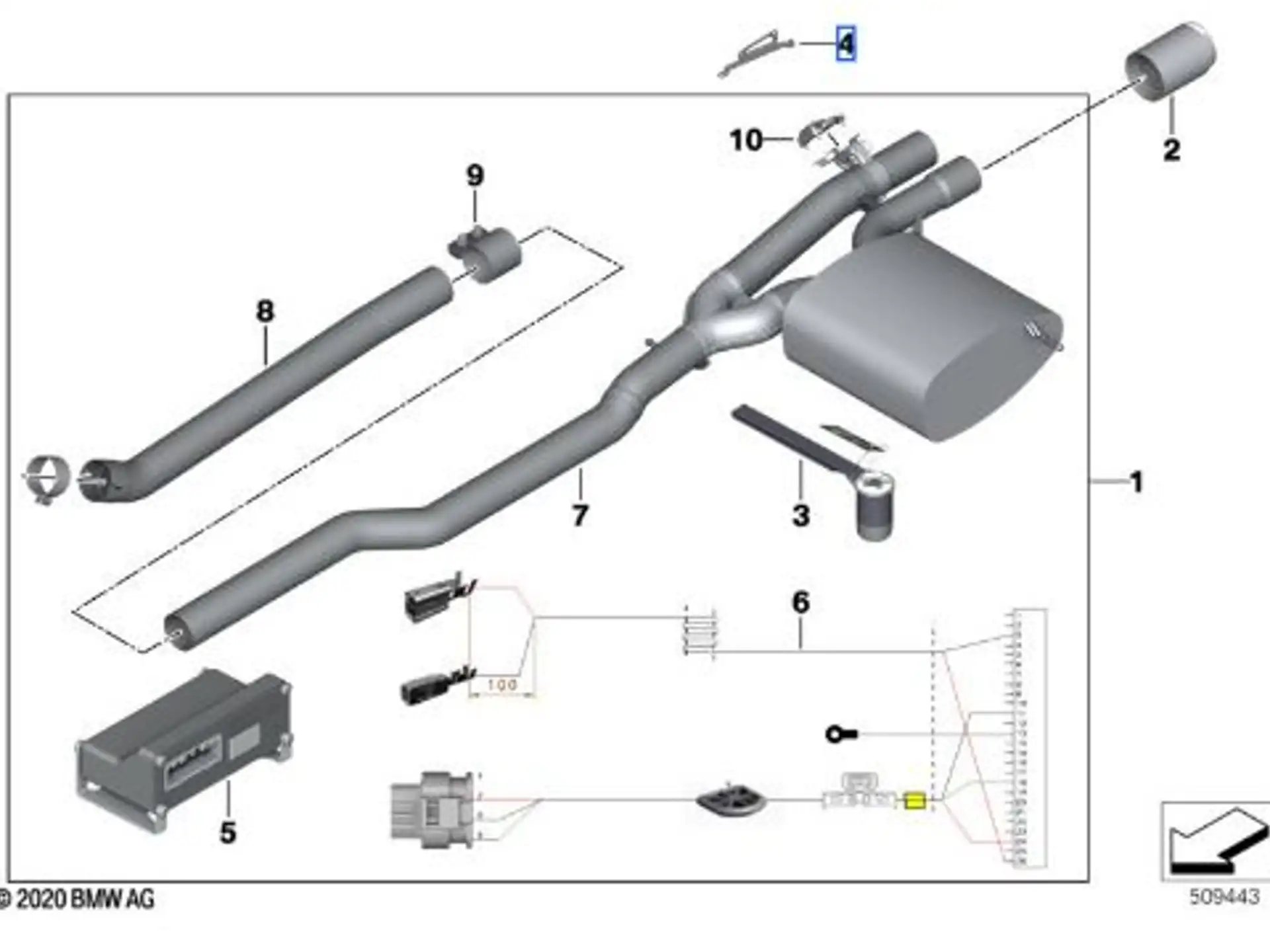 MINI Befestigung Empfangseinheit F57