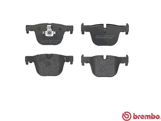 BREMBO Bremsbelagsatz, Scheibenbremse IBROP06072