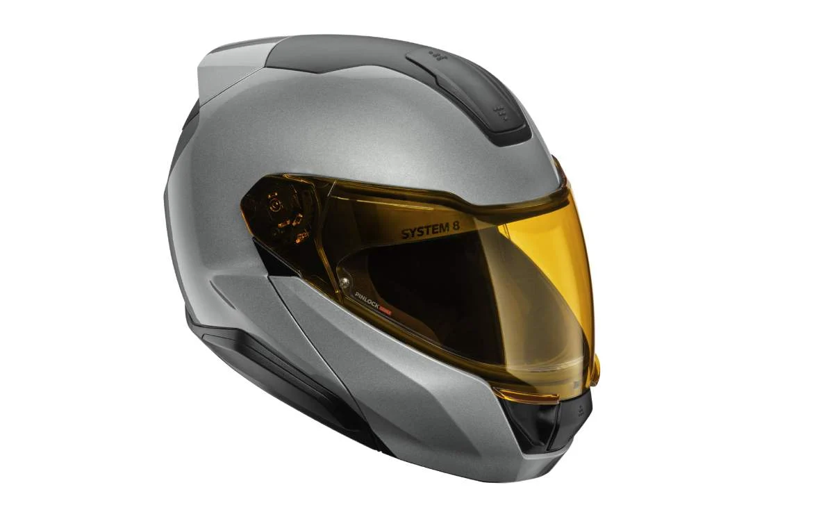 BMW Motorrad System 8 Visier Orange