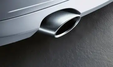 BMW Endrohrblende Alu-look E81 E82 E84 E87 E88 18307803692 - 1er