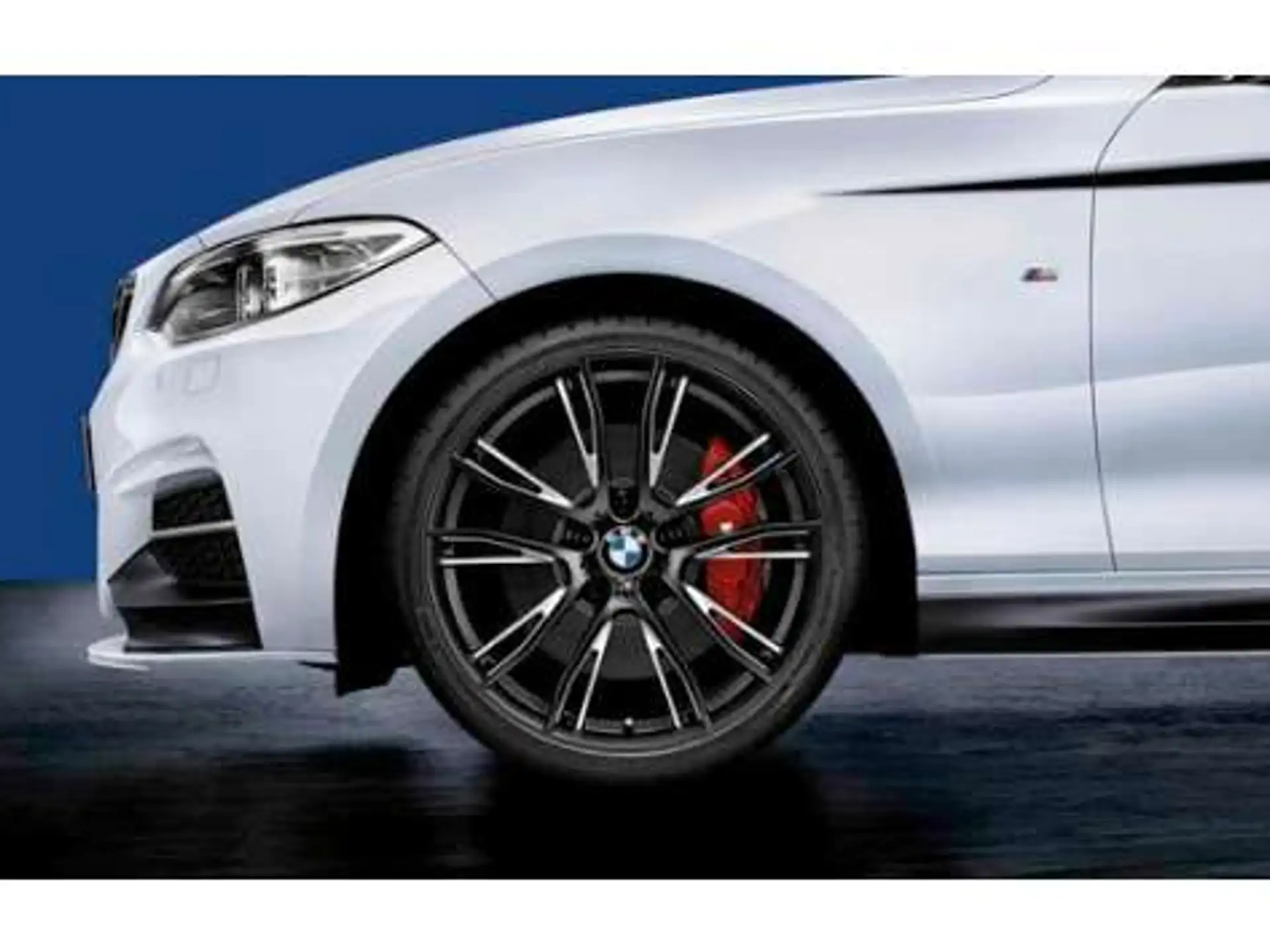 BMW Alufelge M Performance Doppelspeiche 624 8 J x 19 ET 52 schwarz/silber