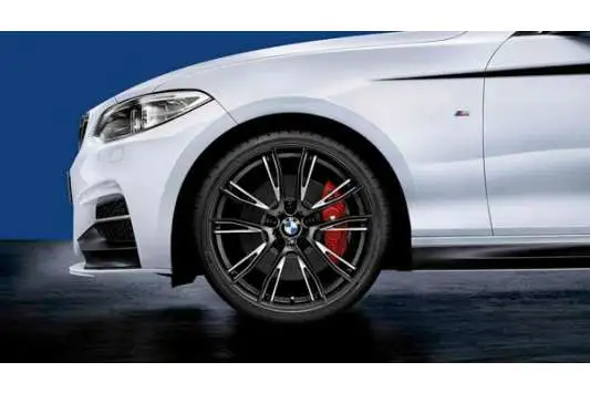 BMW Alufelge M Performance Doppelspeiche 624 8 J x 19 ET 52 schwa