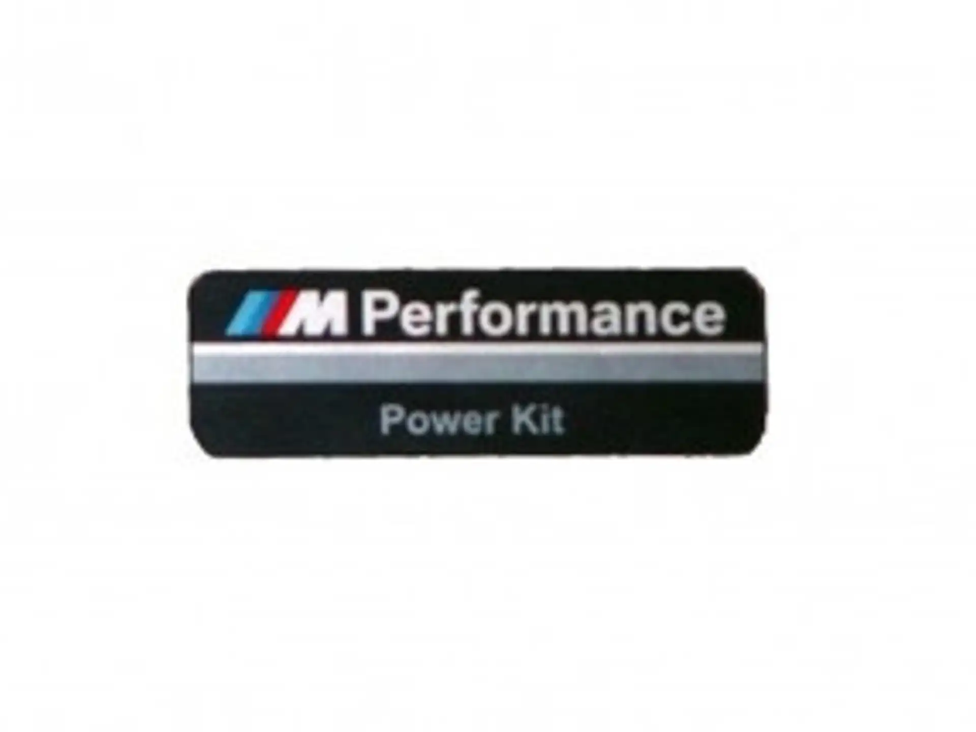 BMW M Performance Plakette 1er F20 F21 2er F22 F23 3er F30 F31 F34 4er F32 F33 F36 5er F10 F11 G30 G31 X3 F25 X4 F26 X5 F15 X6 F16