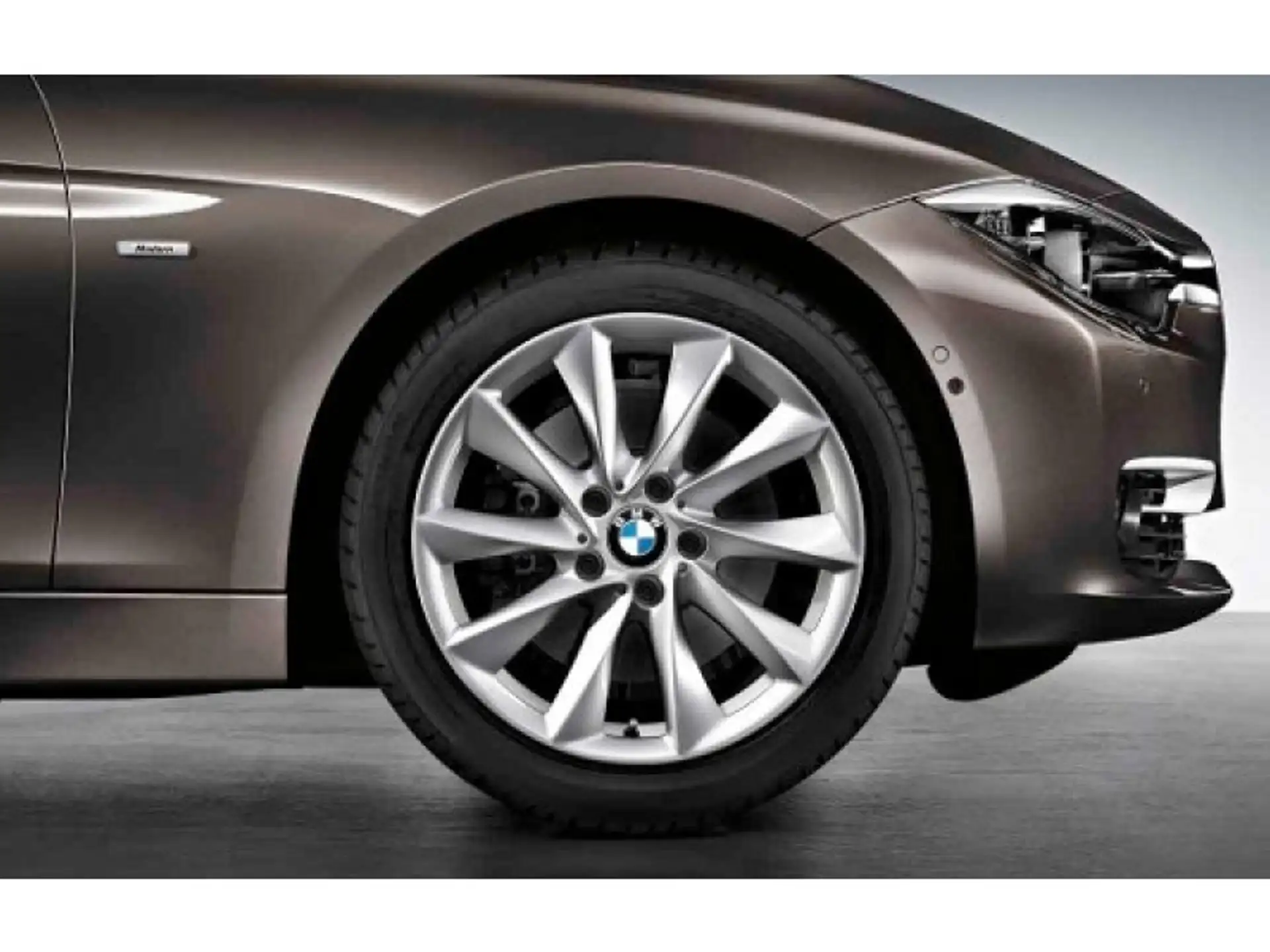 BMW Felge Turbinenstyling 415 silber 18 Zoll