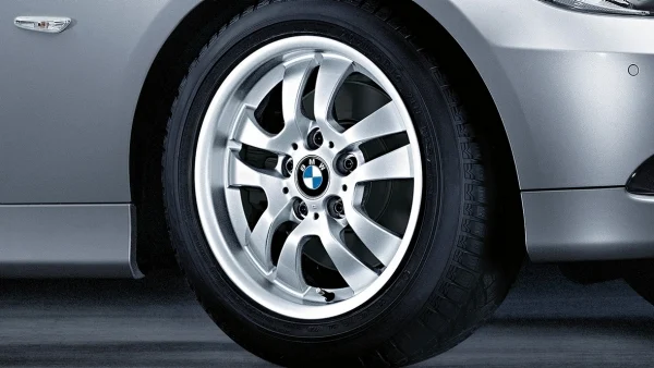 BMW Alufelge Doppelspeiche 154 silber 7Jx16 ET34 3er E90/E91 Vorderachse / Hinterachse
