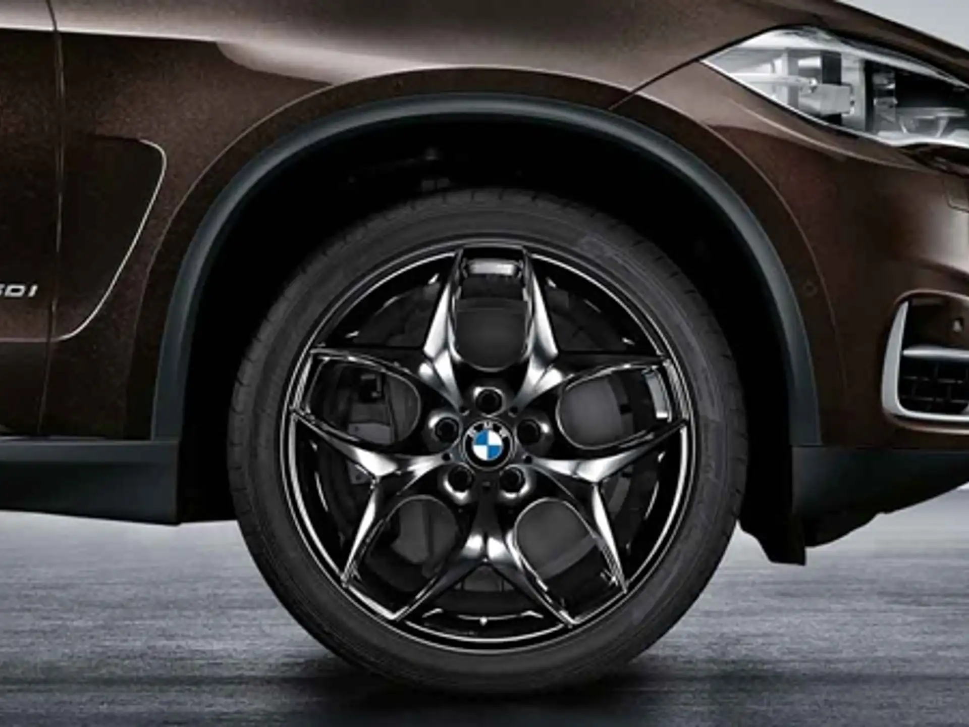 BMW Alufelge Doppelspeiche 215 11,5J x 21 ET 38 Schwarz Hinterachse