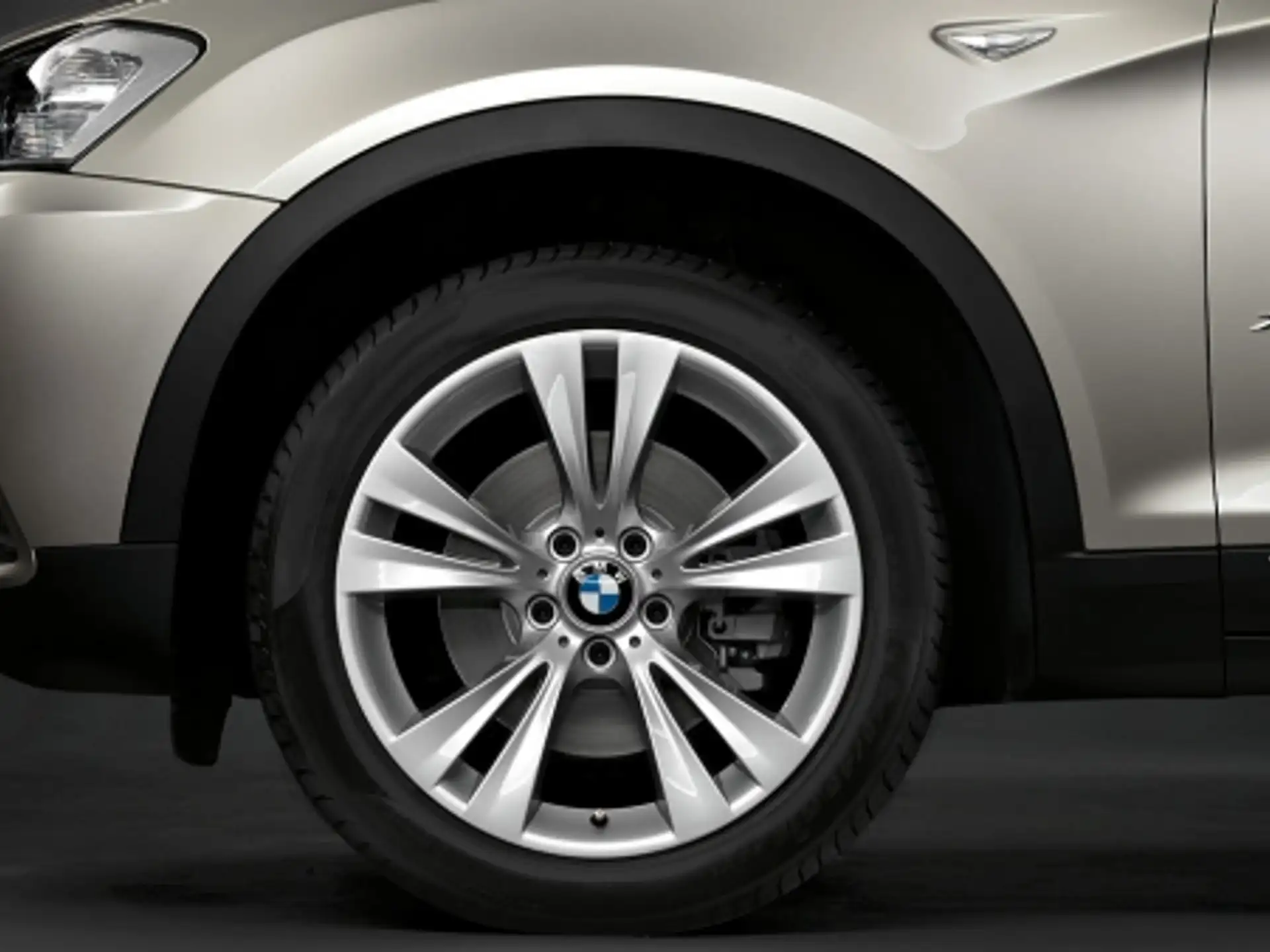 BMW Alufelge Doppelspeiche 309 8,5J x 19 ET 38 Silber Vorderachse / Hinterachse