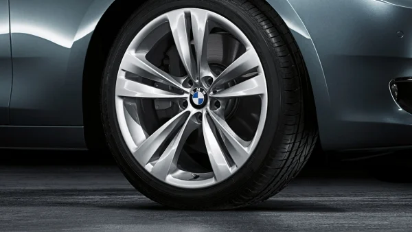 BMW Alufelge Doppelspeiche 316 silber 8,5Jx20 ET25 5er F07 7er F01/F02/F04 