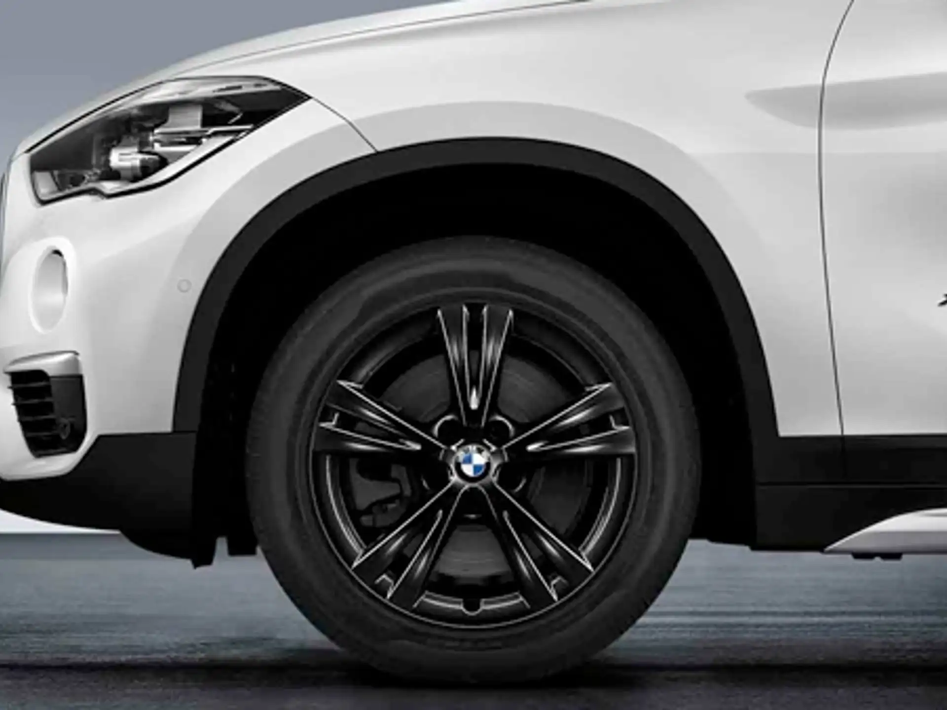 BMW Alufelge Doppelspeiche 385 7,5 J x 17 ET 52 schwarz glänzend 17 Zoll Vorderachse / Hinterachse