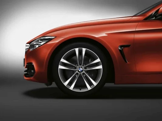 BMW Alufelge Doppelspeiche 397 ferricgrey 3er F30/F31 4er F32/F33/F36 Hinterachse