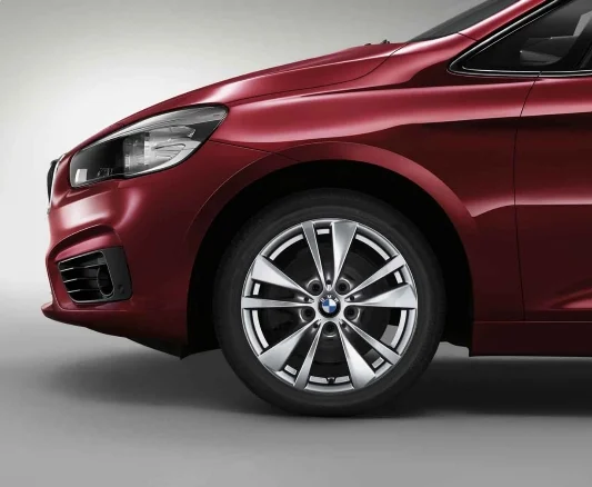 BMW Alufelge Doppelspeiche 476 reflexsilber 16 Zoll