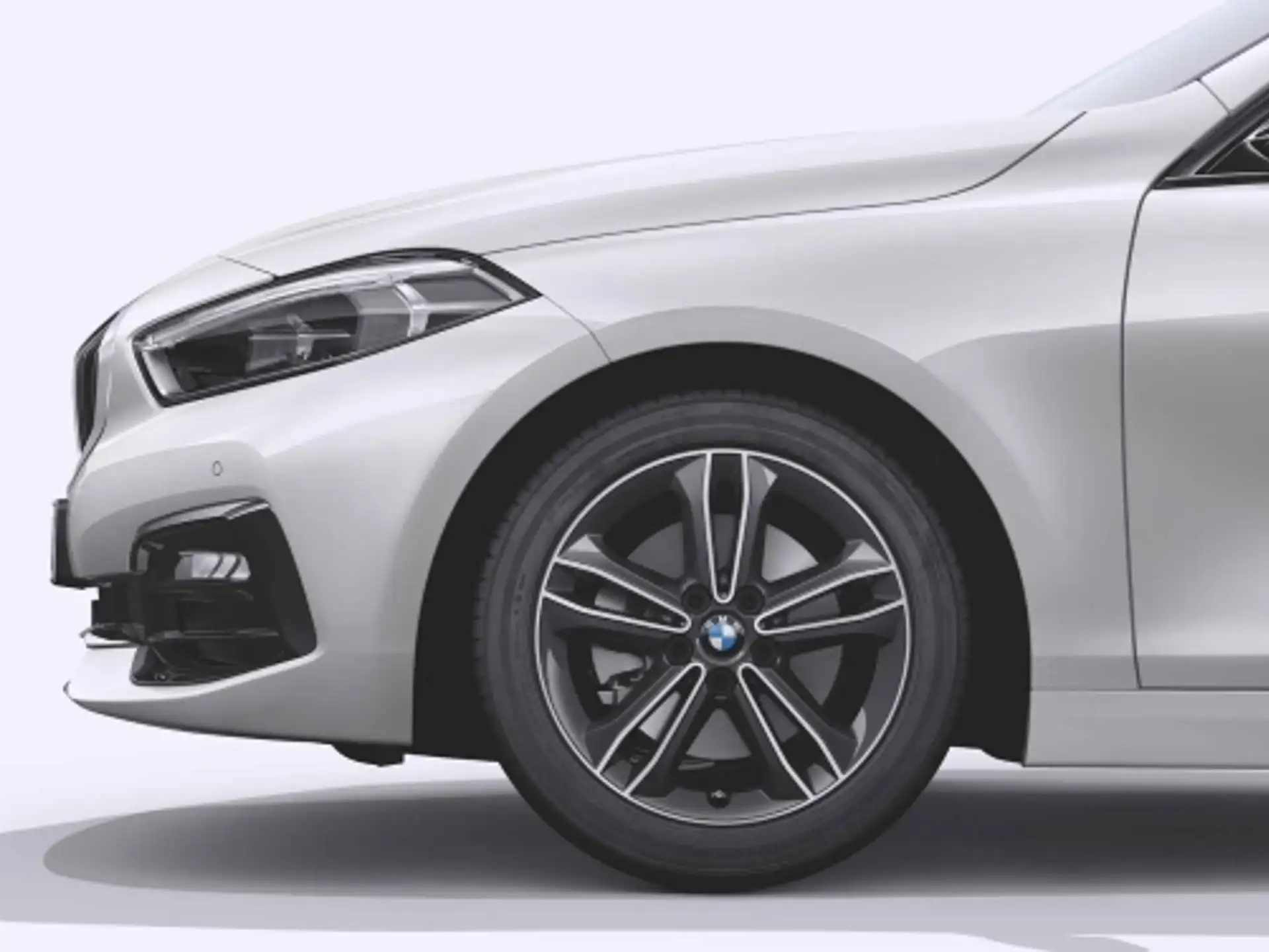 BMW Alufelge Doppelspeiche 549 bicolor (orbitgrey / glanzgedreht) 7,5J x 17 ET 54 Vorderachse / Hinterachse