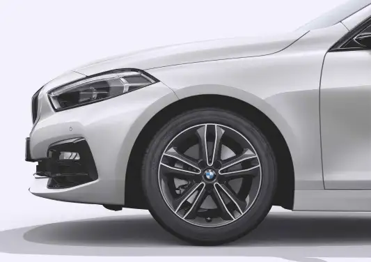 BMW Alufelge Doppelspeiche 549 bicolor (orbitgrey / glanzgedreht)