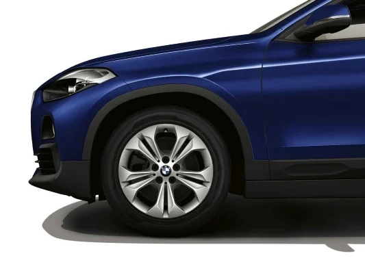 BMW Alufelge Doppelspeiche 564 silber VA HA X1 X2