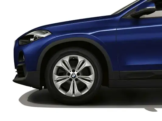 BMW Alufelge Doppelspeiche 564 silber 7,5 J x 17 ET 52 Vorderachs
